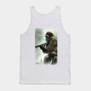 Illegal Monkey Gun Runner Tank Top